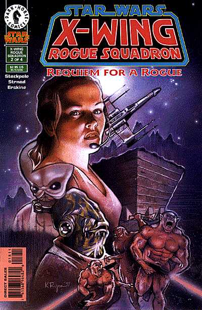 Cover for Star Wars: X-Wing Rogue Squadron #18: Requiem for a Rogue (Part 2 of 4) (96-671)