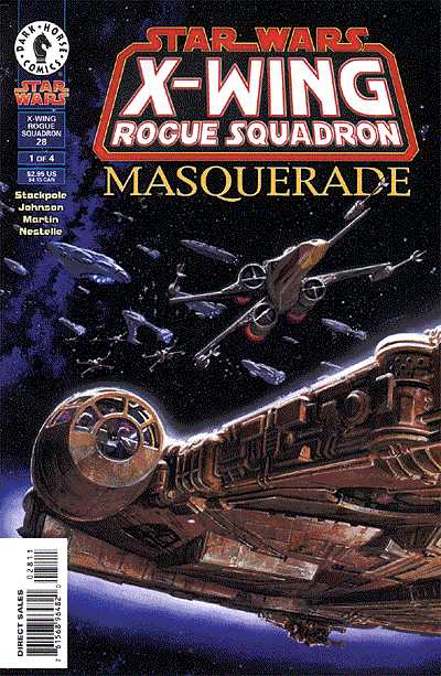 Cover for Star Wars: X-Wing Rogue Squadron #28: Masquerade (Part 1 of 4) (96-868)