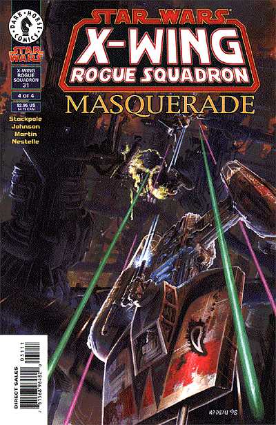 Cover for Star Wars: X-Wing Rogue Squadron #31: Masquerade (Part 4 of 4) (96-876)