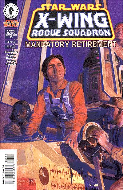 Cover for Star Wars: X-Wing Rogue Squadron #35: Mandatory Retirement (Part 4 of 4) (97-771)