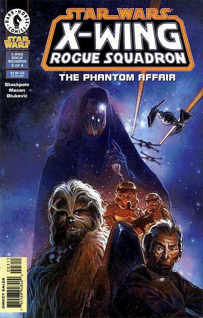 Cover for Star Wars: X-Wing Rogue Squadron #7: The Phantom Affair (Part 3 of 4) (94-840)