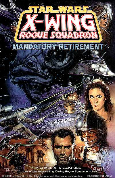 Cover for Star Wars: X-Wing Rogue Squadron - Mandatory Retirement TPB (49-533)