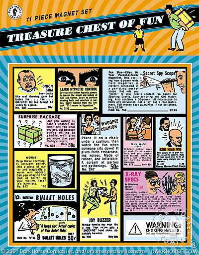 Cover for Treasure Chest of Fun Magnet Set (10-457)