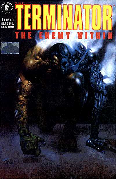 Cover for The Terminator: The Enemy Within #1 (of 4) (91-403)