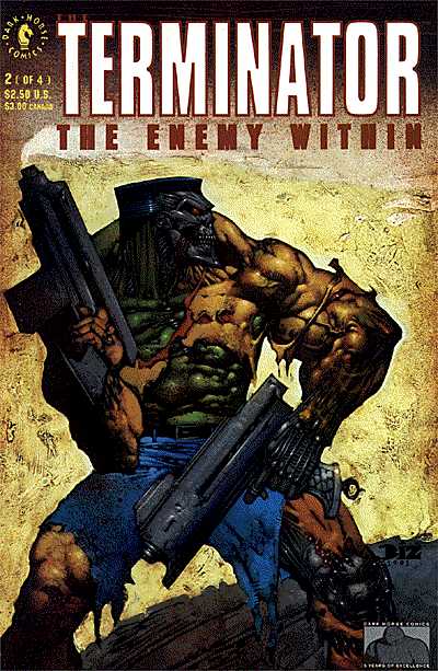 Cover for The Terminator: The Enemy Within #2 (of 4) (91-404)