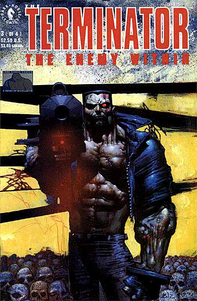 Cover for The Terminator: The Enemy Within #3 (of 4) (92-008)