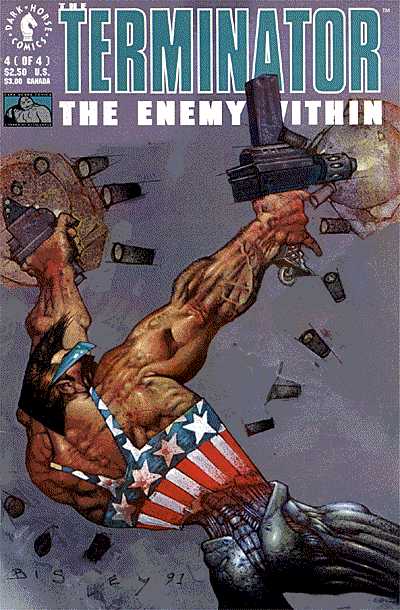 Cover for The Terminator: The Enemy Within #4 (of 4) (92-015)