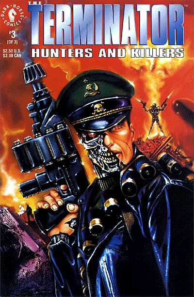 Cover for The Terminator: Hunters and Killers #3 (of 3) (92-070)