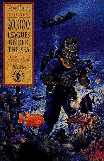 Cover for Dark Horse Classics: 20,000 Leagues Under the Sea (92-278)