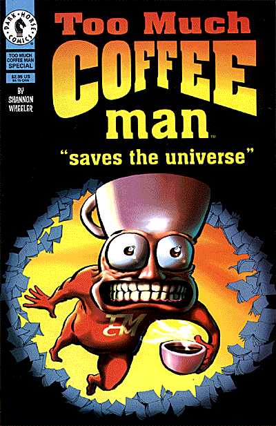 Cover for Too Much Coffee Man Special (97-341)
