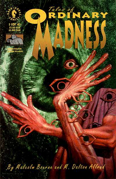 Cover for Tales of Ordinary Madness #1 (of 4) (92-002)