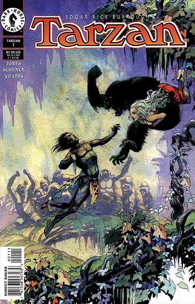 Cover for Edgar Rice Burroughs' Tarzan #1 (94-793)