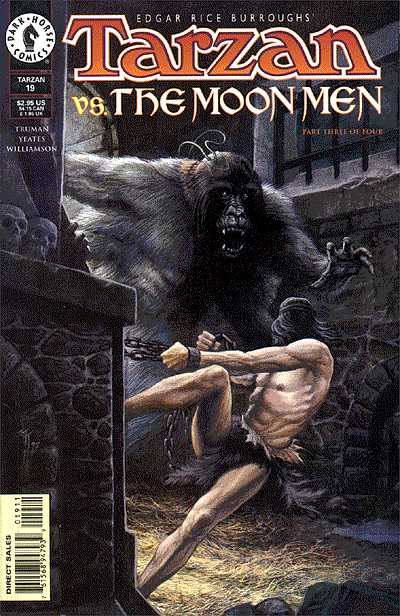 Cover for Edgar Rice Burroughs' Tarzan #19: Tarzan vs. The Moon Men (Part 3 of 4) (96-770)