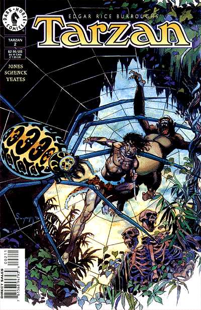 Cover for Edgar Rice Burroughs' Tarzan #2 (94-806)