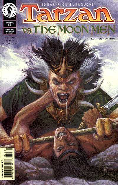 Cover for Edgar Rice Burroughs' Tarzan #20: Tarzan vs. The Moon Men (Part 4 of 4) (96-778)