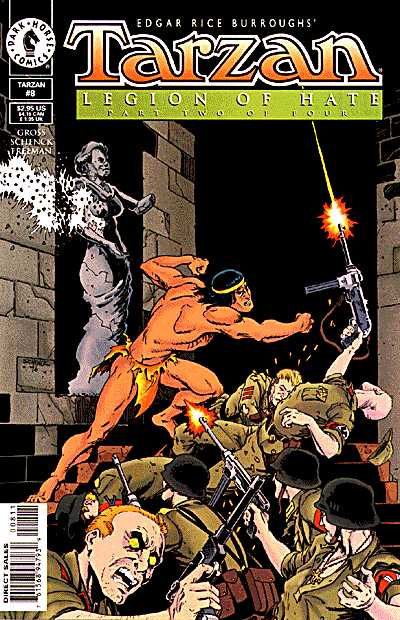 Cover for Edgar Rice Burroughs' Tarzan #8: Legion of Hate (Part 2 of 4) (94-865)
