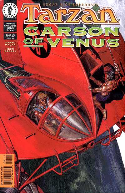 Cover for Edgar Rice Burroughs' Tarzan/Carson of Venus #1 (of 4) (96-484)