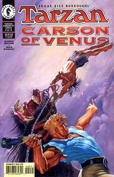 Cover for Edgar Rice Burroughs' Tarzan/Carson of Venus #2 (of 4) (96-488)