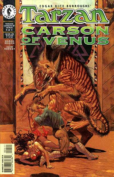 Cover for Edgar Rice Burroughs' Tarzan/Carson of Venus #4 (of 4) (96-496)