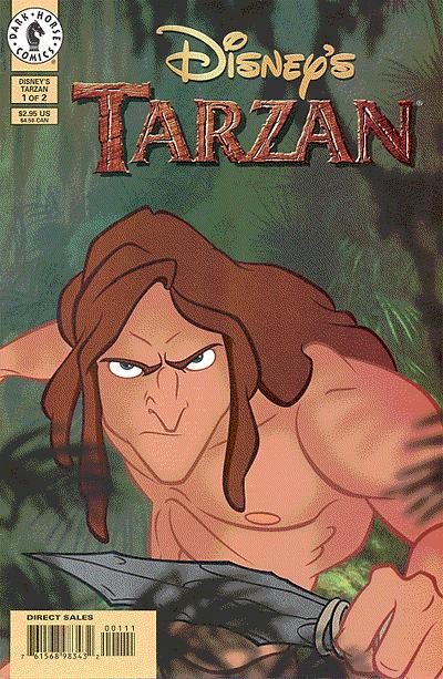 Cover for Disney's Tarzan #1 (of 2) (98-343)