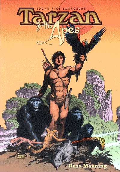 Cover for Edgar Rice Burroughs' Tarzan of the Apes TPB (98-397)