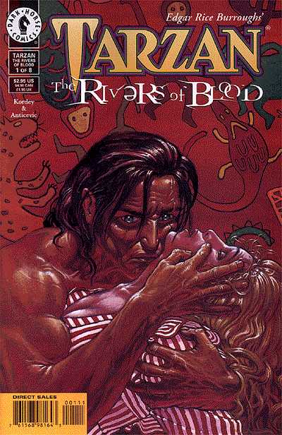 Cover for Edgar Rice Burroughs' Tarzan: The Rivers of Blood #1 (of 8) (98-164)