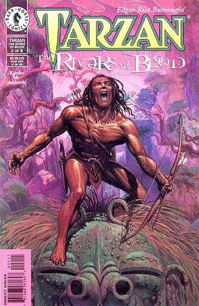 Cover for Edgar Rice Burroughs' Tarzan: The Rivers of Blood #2 (of 8) (98-175)