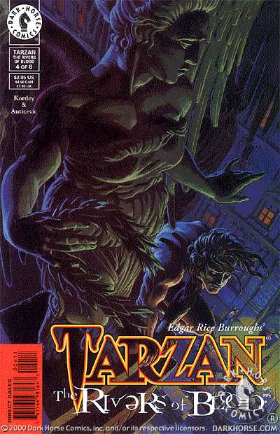 Cover for Edgar Rice Burroughs' Tarzan: The Rivers of Blood #4 (of 8) (98-191)