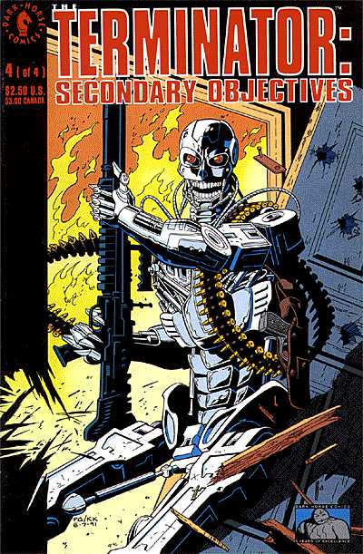 Cover for The Terminator: Secondary Objectives #4 (of 4) (91-409)