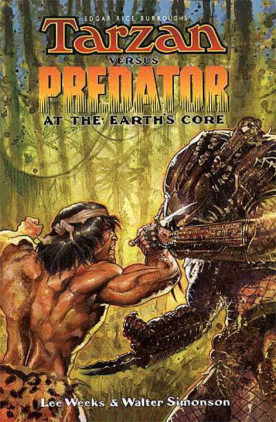 Cover for Tarzan vs. Predator at the Earth's Core TPB (46-932)
