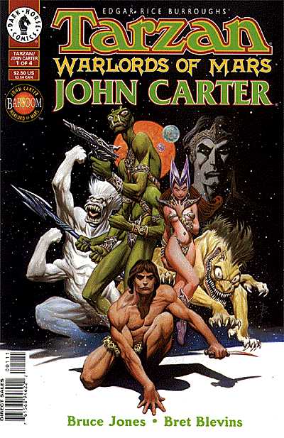 Cover for Tarzan/John Carter: Warlord of Mars #1 (of 4) (94-622)