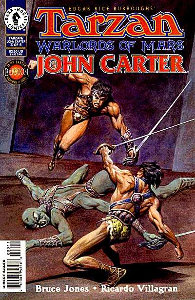 Cover for Tarzan/John Carter: Warlord of Mars #3 (of 4) (94-646)