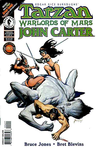 Cover for Tarzan/John Carter: Warlord of Mars #4 (of 4) (94-659)