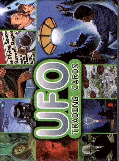 Cover for U.F.O. Trading Cards Set #1 - Uncut Sheet (37-284)