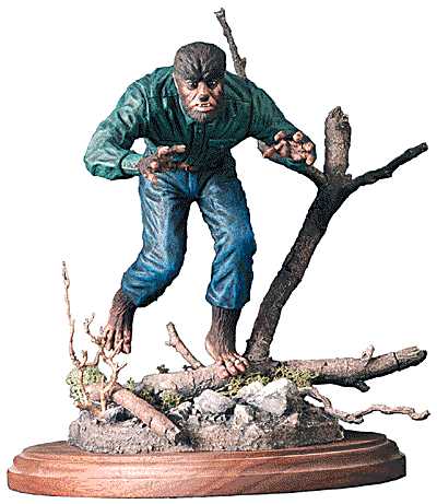 Cover for Universal Monsters: The Wolfman Cold-Cast Kit (22-380)