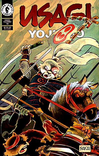 Cover for Usagi Yojimbo #10 (96-605)