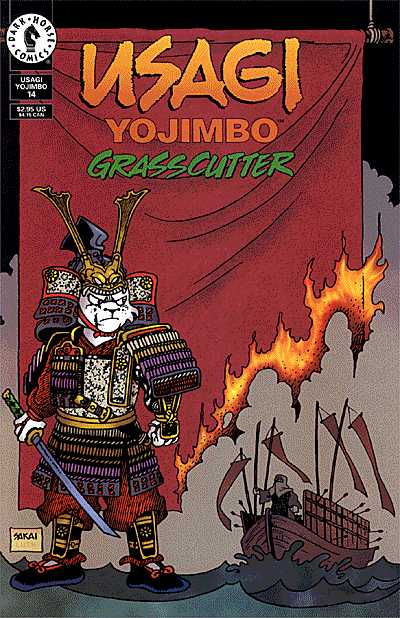 Cover for Usagi Yojimbo #14: Grasscutter (Part 2 of 10) (97-257)