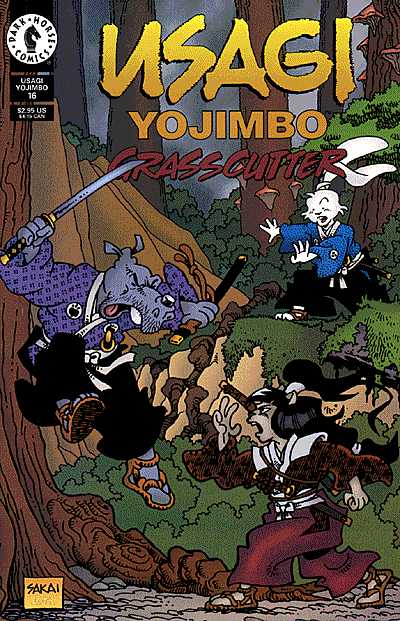 Cover for Usagi Yojimbo #16: Grasscutter (Part 4 of 10) (97-263)