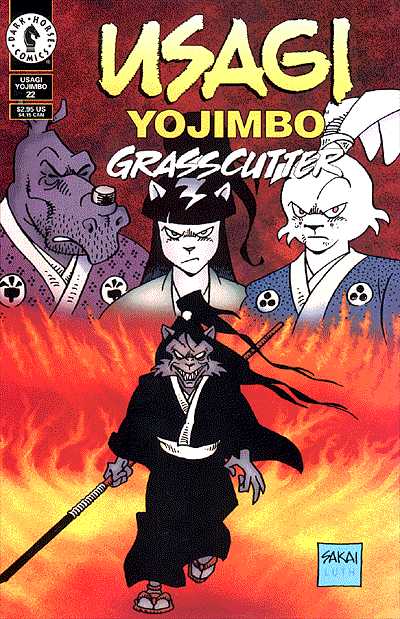 Cover for Usagi Yojimbo #22: Grasscutter (Part 10 of 10) (97-717)