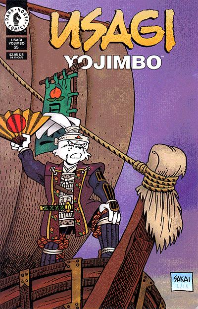 Cover for Usagi Yojimbo #25 (98-229)