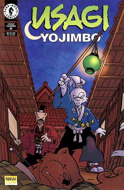 Cover for Usagi Yojimbo #26: The Hairpin Murders (Part 1 of 2) (98-232)
