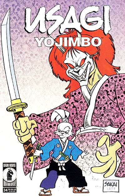 Cover for Usagi Yojimbo #34 (98-261)