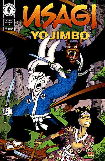 Cover for Usagi Yojimbo #4 (96-522)
