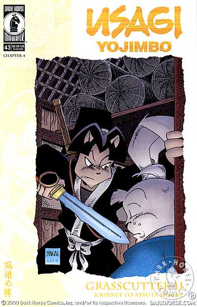 Cover for Usagi Yojimbo #43 (00-094)