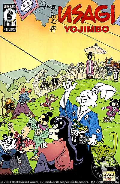 Cover for Usagi Yojimbo #46 (00-343)