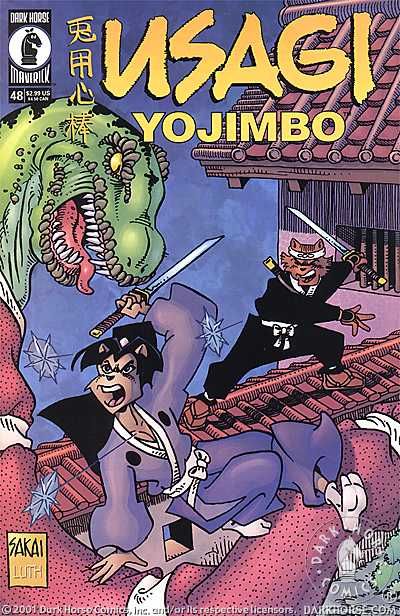 Cover for Usagi Yojimbo #48 (00-534)