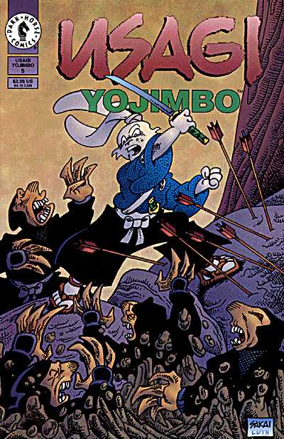 Cover for Usagi Yojimbo #5 (96-526)