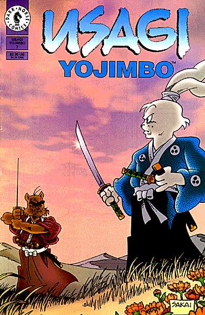 Cover for Usagi Yojimbo #7 (96-596)