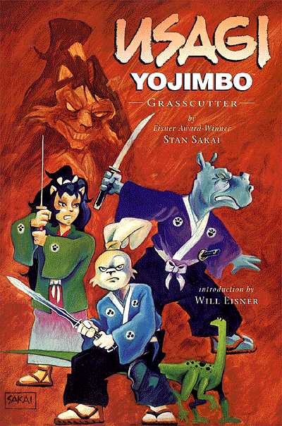Cover for Usagi Yojimbo: Grasscutter Ltd Ed HC (48-487)