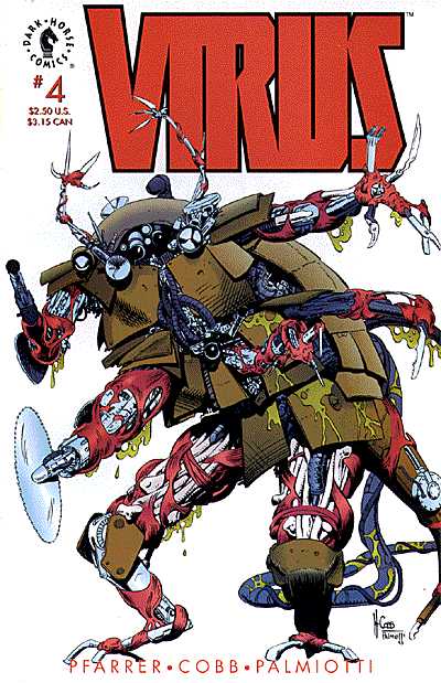 Cover for Virus #4 (of 4) (92-321)